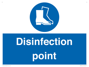 Disinfection point